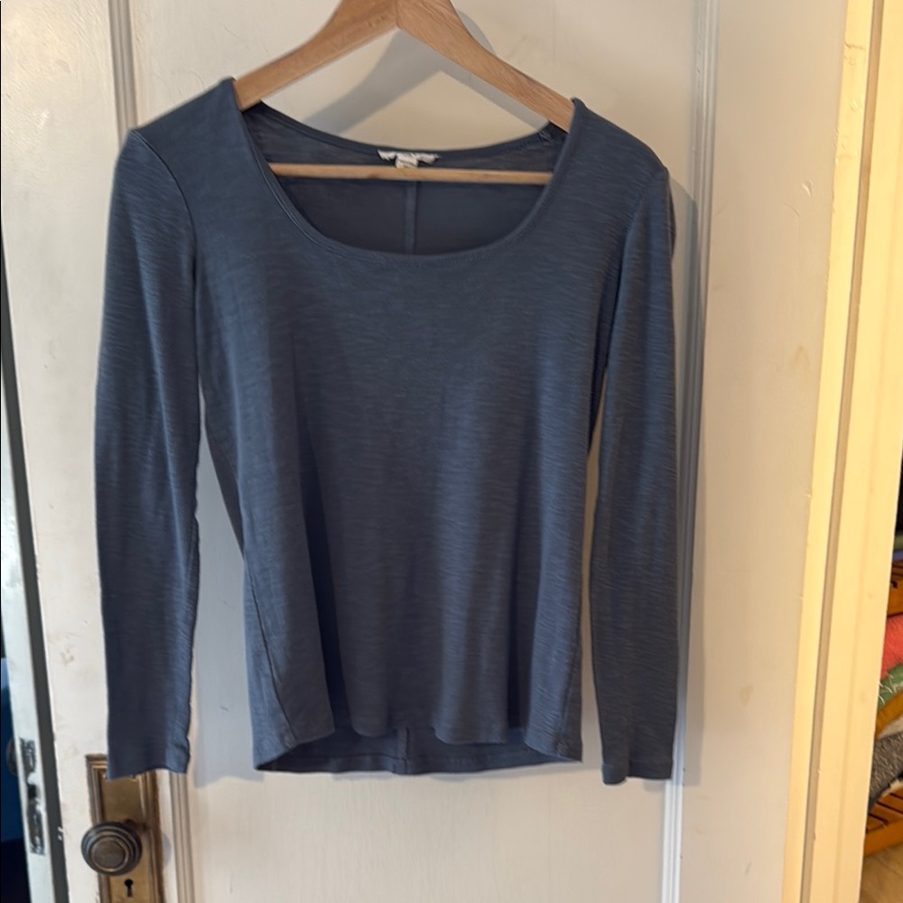 Women's Blue Long Sleeve Top - NZT